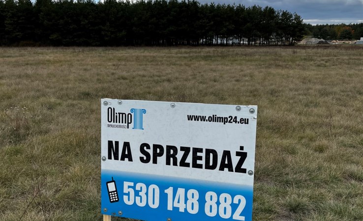 działka na sprzedaż - Nowa Wieś Wielka, Leszyce